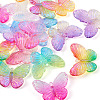  18Pcs 9 Colors Transparent Resin Pendants RESI-TA0002-03-13