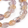 Natural Amethyst and Citrine Beads Strands G-D0002-D77-4