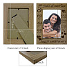 5 Years of Marriage Natural Wood Photo Frames AJEW-WH0292-031-2