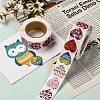 Heart Shaped Stickers Roll DIY-K027-A03-5