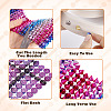 1 Yard 12-Row Resin Spike Stud Cone Flatback Punk Rock Trim Mesh Bead Craft FIND-TA0006-73C-5