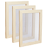Wooden Paper Making DIY-WH0349-121A-1