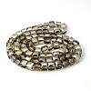 Electorplated Glass Beads EGLA-E006-2O-2