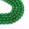 Natural White Jade Bead Strands G-R346-4mm-01-1