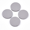 Painted Natural Wood Beads WOOD-S049-02A-07-1