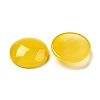 Natural Yellow Agate Cabochons G-E492-F-06-2