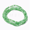 Spray Painted Glass Beads Strands GLAA-A038-A-45-2
