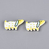 Printed Opaque Resin Beads RESI-N043-04D-1