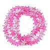 Electroplate Glass Beads Strands EGLA-P069-01A-AB04-2