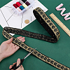 Vintage Jacquard Polyester Ribbon OCOR-WH0101-259A-3