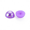 ABS Plastic Imitation Pearl Cabochons OACR-S025-8mm-14-4