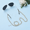 Aluminum Paperclip Chains Glasses Neck Cord AJEW-EH00027-01-5