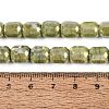 Anti-Tarnish Electroplate Glass Beads Strands EGLA-N027-03A-13-4