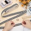 Polyester Ribbons SRIB-WH0011-279B-3