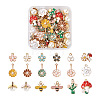 Craftdady 68pcs Alloy Enamel Pendants FIND-CD0001-22-2