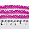 Baking Painted Imitation Jade Glass Bead Strands DGLA-A034-J10mm-A28-3