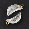 Natural Quartz Crystal Pendants G-L614-D05-G01-2