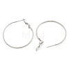 Tarnish Resistant 202 Stainless Steel Hoop Earring EJEW-H003-36P-2