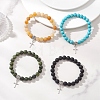 201 Stainless Steel Charm Bracelets BJEW-JB13245-1