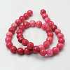 Jade Beads Strands G-D264-8mm-XH15-2