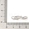 Brass Hook and S-Hook Clasps KK-K389-100P-3