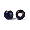 Vintage Handmade Porcelain Beads PORC-Q006-13A-02-2