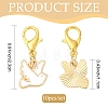10Pcs Alloy Enamel Pendant Decorations HJEW-YW00355-3