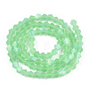 Imitate Austrian Crystal Bicone Frosted Glass Beads Strands LS-EGLA-A039-T4mm-MB24-2