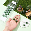 Resin Mini Grass Tufts AJEW-WH20120-10A-02-4