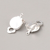 Iron Clip-on Earring Finding LS-FIND-WH0152-540S-2