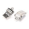 Tibetan Style Alloy Pendants TIBEP-T054-30AS-2