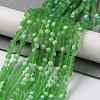 Transparent Glass Beads Strands EGLA-A044-T6mm-MB11-2