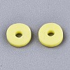 Handmade Polymer Clay Beads X-CLAY-Q251-6.0mm-35-3