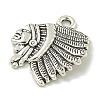 Tibetan Style Alloy Pendants FIND-U015-47AS-01-2