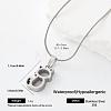 304 Stainless Steel Pendant Necklaces TQ3639-4-1