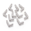 304 Stainless Steel Charms STAS-F175-02P-L-2
