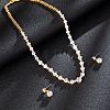 Brass Cubic Zirconia Jewelry Sets FS-WG75FBD-03-2