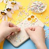 60g 10 Styles Handmade Polymer Clay Cabochons CLAY-CJ0001-66-5