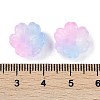 Transparent Spray Paint Glass Beads X1-GLAA-H035-04F-3
