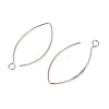 925 Sterling Silver Earring Hooks STER-NH0010-01P-2