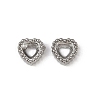 304 Stainless Steel Rhinestone Cabochon Settings STAS-G356-04P-03-1