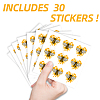 Self-Adhesive Paper Decorative Stickers DIY-WH0562-002-3