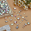 Glass Rhinestone Cabochons RGLA-FG0001-27-5