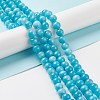 Natural Mashan Jade Round Beads Strands G-D263-10mm-XS20-4