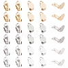 30Pcs 3 Colors 304 Stainless Steel Clip on Earring Pads STAS-SC0004-27-1