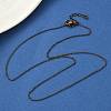 304 Stainless Steel Cable Chain Necklaces for Unisex NJEW-K249-24AB-1