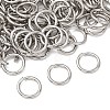 Tarnish Resistant 304 Stainless Steel Open Jump Rings STAS-R065-41-3