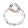 304 Stainless Steel Pad Finger Rings RJEW-A006-01P-3