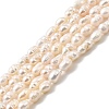 Natural Cultured Freshwater Pearl Beads Strands PEAR-I007-01M-01B-2