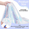 PVC Reversible Sequin Fabric DIY-WH0430-543E-2